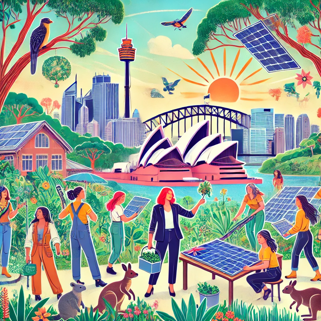 Image representing how women are driving sustainability in Australia